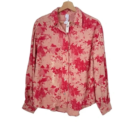 NEW Anthropologie Amadi Kailee Shirt Sz M - Picture 6 of 11